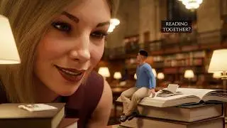 At The Library | Giantess Animation