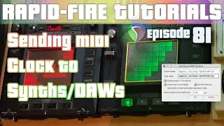 How to Send MIDI Clock to External Synths/Other DAWs (Rapid-fire REAPER Tutorials Ep81)
