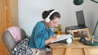the way to happiness and mental health | refreshing my art studio