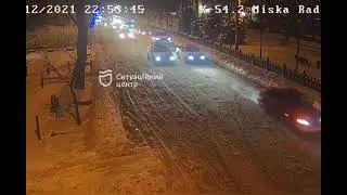 Дрифт напротив Днепровского горсовета