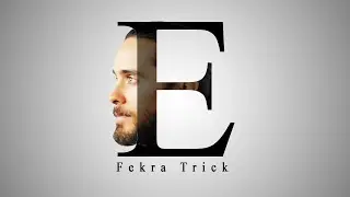 Photoshop Tutorial How to Create Letter Portrait on your Face