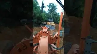Road opening finishes, heavy equipment travel, Equipment & Operator Channel