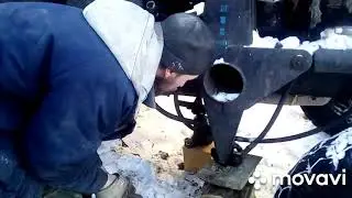 МТЗ-80. Замена лонжерона.
