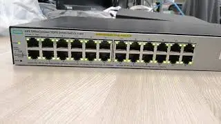 HPE 1920s POE Failed LED error code
