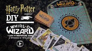 Whirl-O Wizard! DIY Game for Witches and Wizards