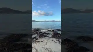 Harris the outer Hebrides on Horgabost beach ❤️ check out my YouTube channel 2 see our adventures