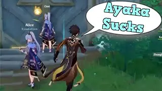 Trolling Ayaka Simps in Co-op | Genshin Impact