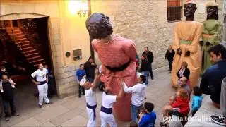 Gegants i Cabuts a la Festa del Corpus de Morella 2013