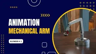 Animasi 3D Tangan Mekanik (robot) #Part_03