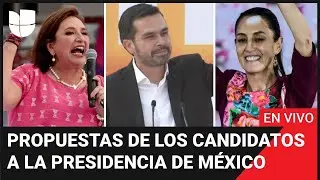 Primer debate presidencial en México: ¿cuáles son las propuestas de los candidatos?