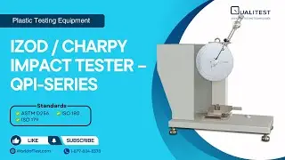 Charpy & Izod Pendulum Impact Tester for Plastics – QPI Series | Qualitest USA
