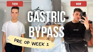 I don't know if I can do this... Gastric Bypass Surgery 🏥 PRE OP Week 1