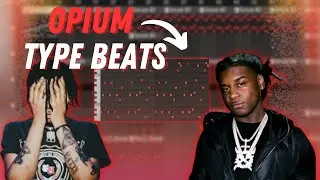 Making a CRAZY OPIUM Type Beat for Ken Carson and Kankan