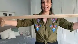 SaraFrancy tries on 15 den hold-ups