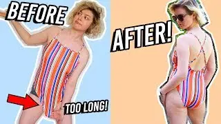 Old Bodysuit to Sexy Swimsuit | Style Pile #22