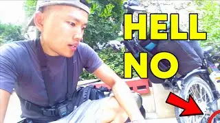 My Brompton Lost a Wheel - Menton 🇫🇷 | Eurovelo 8 | S1-E25