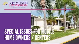 Important Information For Mobile Homeowners / Renters ⚖️🏡
