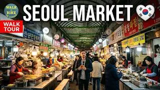 Seoul Gwangjang Market Street Food | South Korea