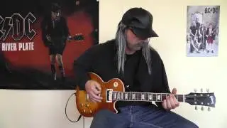 AC/DC - Big Gun cover by RhythmGuitarX