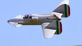 RC SCALE AMBROSINI SS.4 PUSHER PROP CANNARD ITALIAN WW2 FIGHTER - TIM DRURY - 2015