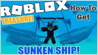 HOW TO FIND SUNKEN SHIPS AND GET TREASURE CHESTS IN FISHING SIMULATOR! [ROBLOX]