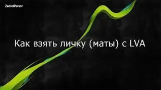 [FAQ SAMP-RP] Как взять личку на LVa.