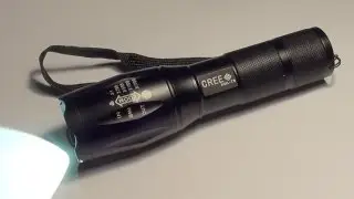 Линзовый ФОНАРЬ 18650 на светодиоде CREE T-6