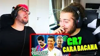 BORA VER FUTPARÓDIAS - CR7 canta CARA BACANA | Paródia MC G15