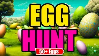 Fortnite Creative 2.0 Easter Egg Hunt Map Code  ( Easter Fortnite Creative Map with Code