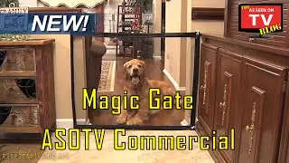 Magic Gate As Seen On TV Commercial Magic Gate As Seen On TV Pet Gate