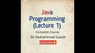 Introduction of JAVA Programming (Lecture 1) in Urdu/Hindi
