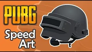 Speed Art - Capacete 3 PUBG!