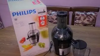 Philips Viva Collection HR1863/20 2-Litre Juicer (Black/Silver) - Unboxing and Review
