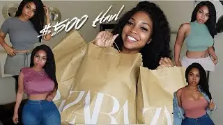 MY FIRST TIME SHOPPING AT ZARA | $500 HAUL | Gina Jyneen