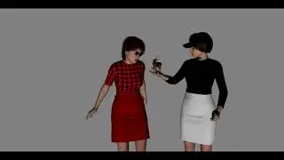 3d animation not rendered- Daz Studio, Sony Vegas, Marvelous Designer