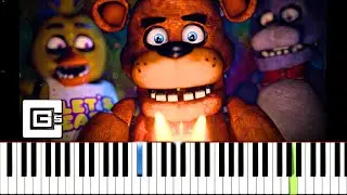 CG5, Black Gryph0n, MatPat - Freddy - Piano Tutorial (FNAF Song)