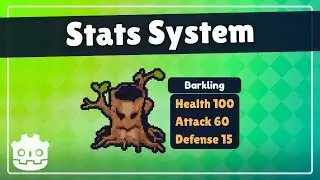 Advanced Stats System in Godot! (exp, leveling, buffs, etc.)