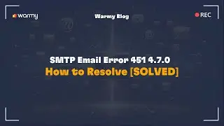SMTP Email Error 451 4.7.0- How to Resolve [SOLVED]