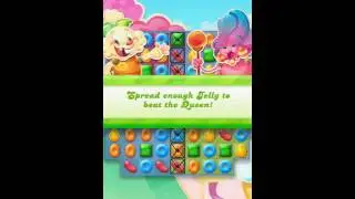 [Gameplay]Candy Crush Jelly Saga