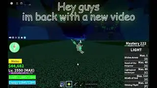 One Shot LIGHT COMBO | Blox Fruits