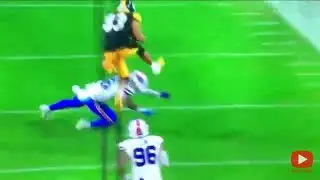 Steelers TE #83 Connor Heyward  🏈14yd High Hurdles ×somewhere above Ironhead is smiling×