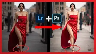 Comment retoucher cette photo avec Photoshop et Lightroom ?