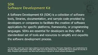 SDK - Software Development Kit