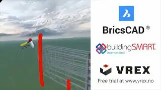 Accelerating the Virtual Reality Workflow through openBIM with Vrex and BricsCAD
