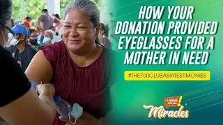How Your Donation Provided Eyeglasses for a Mother in Need | The 700 Club Asia Testimonies
