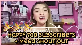 Happy 700 Subscribers + Mega Shout out
