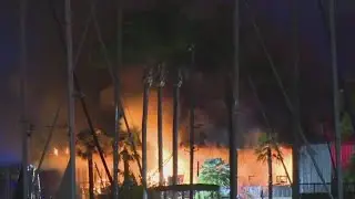 2 firefighters hurt in yacht club fire