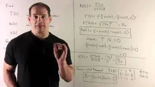 Unit Tangent and Normal Vectors for a Helix