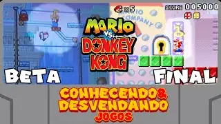 A BETA MARIO VS DONKEY KONG NO GAME CUBE! | C&D