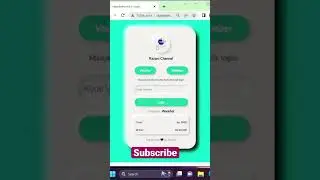 Login Page Tema Simple dan responsif